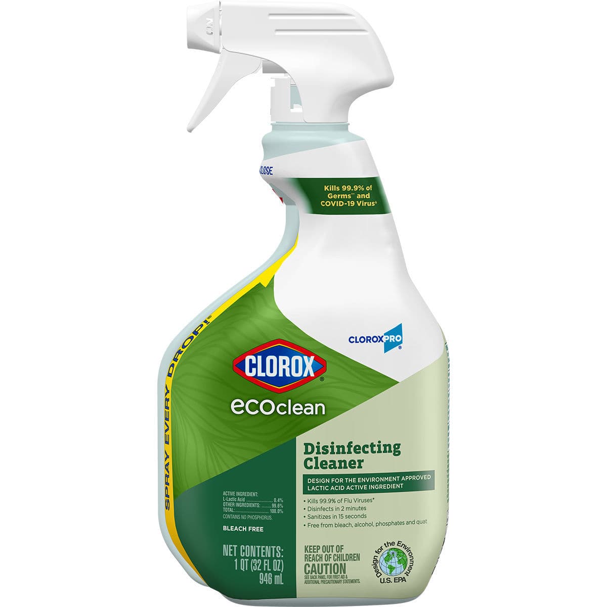 Surface Disinfectant Clorox Ecoclean Clorox Healthcare Liquid Ml