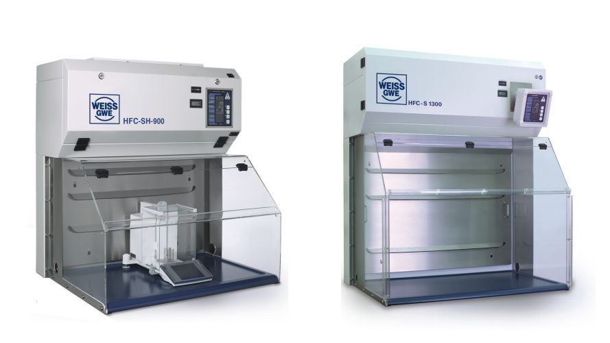 Class I cytotoxic safety HFCSH 900, HFCS 1300 Weiss GWE