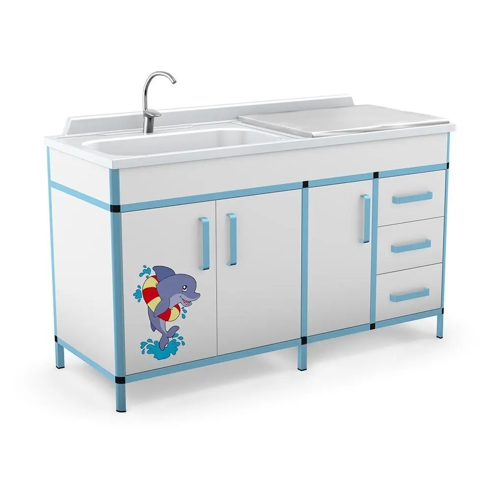 Changing table AGATKA TECHMED Sp. z o.o. rectangular with sink