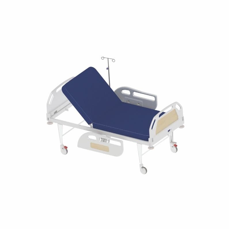 Medical bed BX2000 Janak Healthcare manual / on casters / 2section