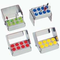 Dental bur holder / compact / with lid
