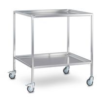 Instrument table on casters / stainless...