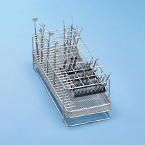 Dental instrument sterilization basket