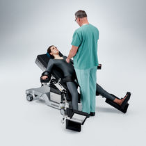 Operating table leg plate