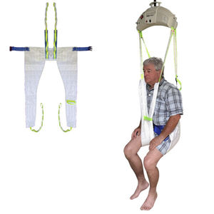 patient lift sling-seat