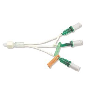 Y infusion connector
