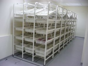 modular shelving unit