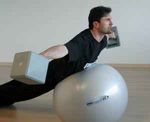 large Pilates ball