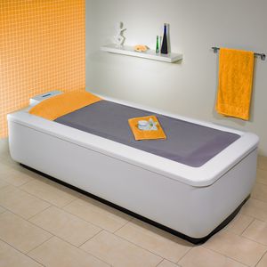 hydromassage table with water jet