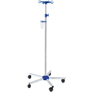 IV stand on casters