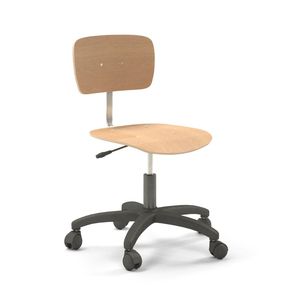 height-adjustable stool