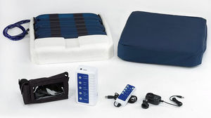seat cushion / for wheelchairs / foam / anti-decubitus