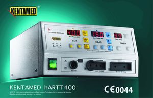 bipolar cutting electrosurgical unit