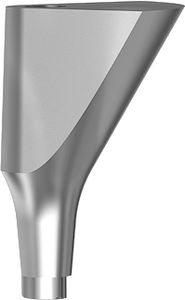 angled implant abutment / titanium / internal
