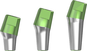 titanium implant abutment