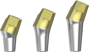 titanium implant abutment