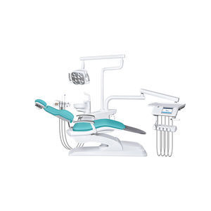 dental unit with adjustable headrest