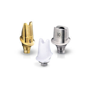 titanium implant abutment