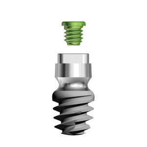 cylindrical dental implant 1