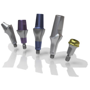titanium implant abutment