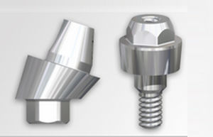 titanium implant abutment