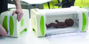 inflatable neonatal incubator