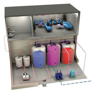 radioactive waste waste treatment system