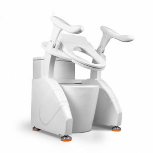toilet lift with armrests