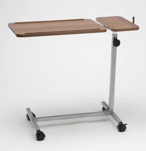 height-adjustable overbed table