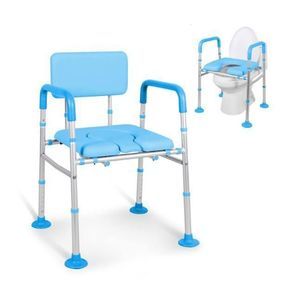 shower chair with backrest