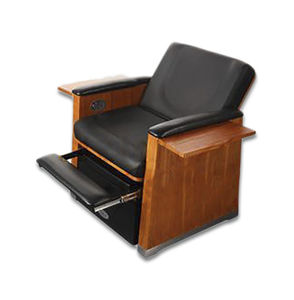 height-adjustable pedicure chair