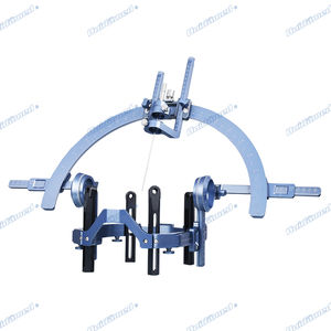 MRI-compatible stereotactic frame