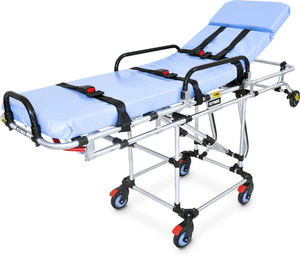 transport stretcher trolley / rescue / manual / folding