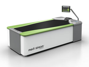 hydromassage table with water jet