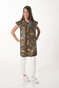 X-ray protective dental apron