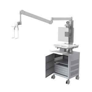 video-conferencing computer cart