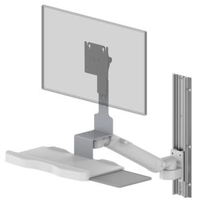 height-adjustable support arm