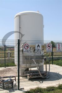 O2 gas tank