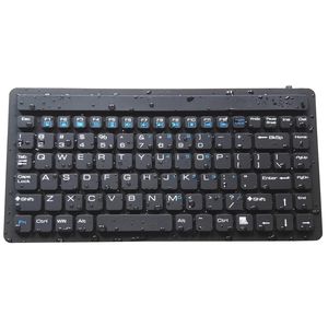 washable medical keyboard / disinfectable / USB / silicone