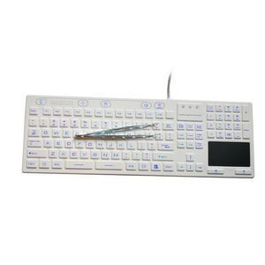 keyboard with numeric keypad