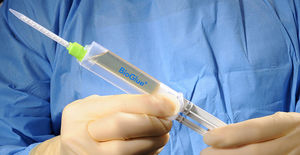 vascular surgery tissue adhesive