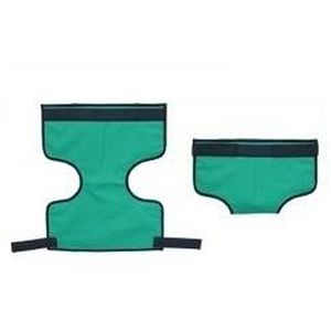 X-ray protective gonad shield