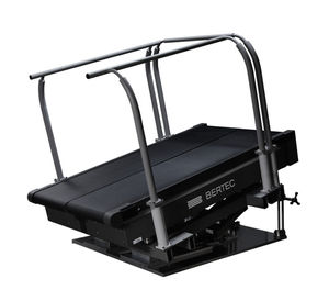 treadmill with handrails