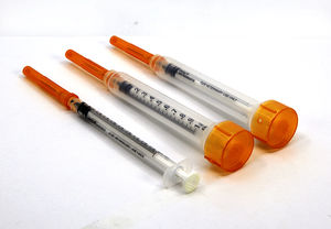 disposable syringe