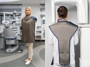 X-ray protective dental apron