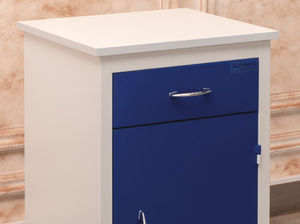 bedside cabinet on casters