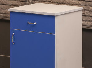 bedside cabinet on casters