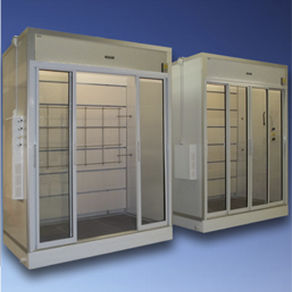 laboratory fume hood / decontamination / containment / floor-standing