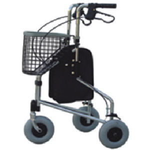 3-caster rollator