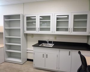 laboratory material cabinet